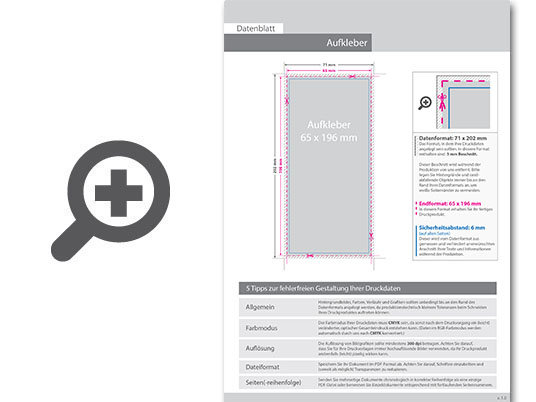 Product Bild aufkleber_6_5_cm_x_19_6_cm