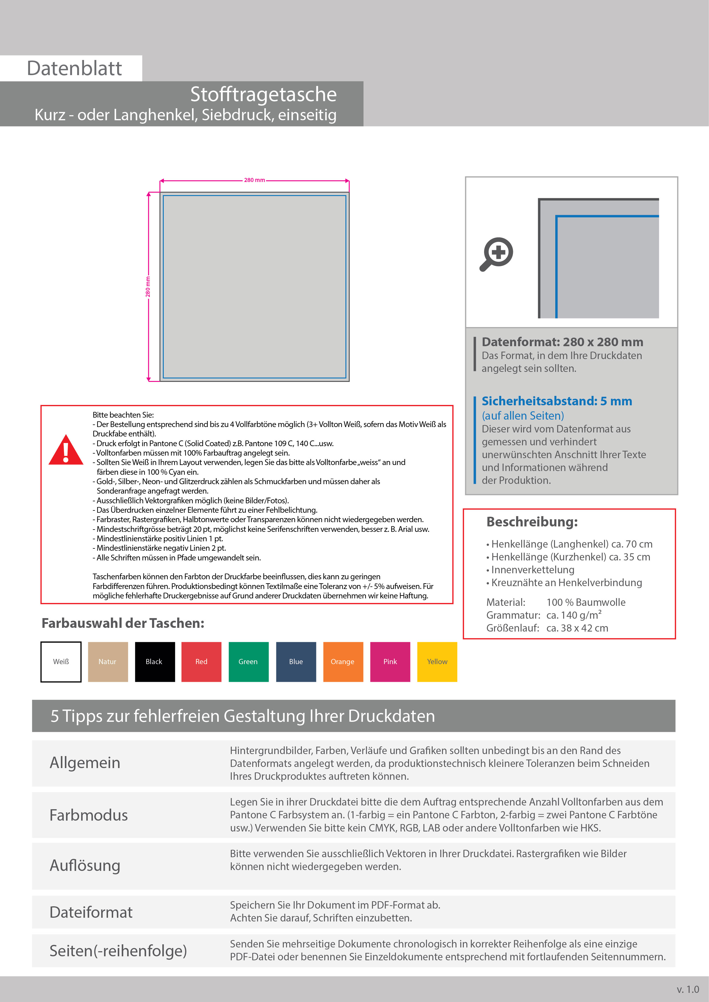 Product Bild stofftragetasche_kurzhenkel_(ca__35_cm)__2-farbig__einseitig_bedruckt